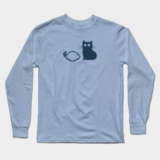 Cat vs Lemon Long Sleeve T-Shirt